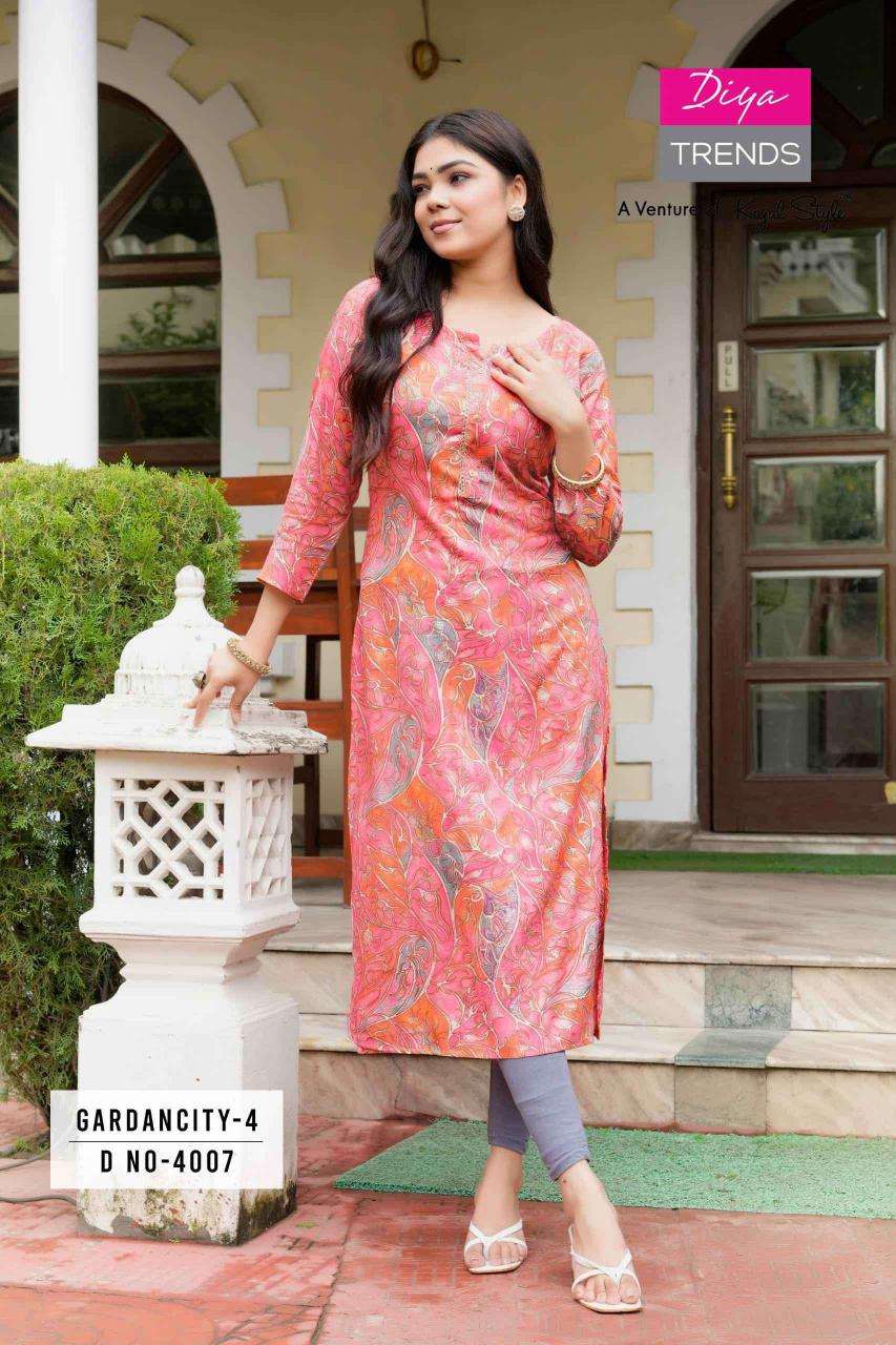 Diya trends big size  Wholesale Kurtis in Kolkata