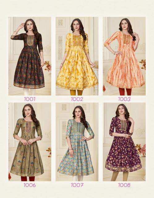 Diya trends fashion samora vol.1 Delhi kurti market