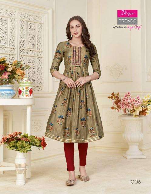Diya trends fashion samora vol.1 Delhi kurti market