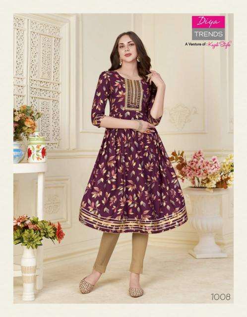 Diya trends fashion samora vol.1 Delhi kurti market