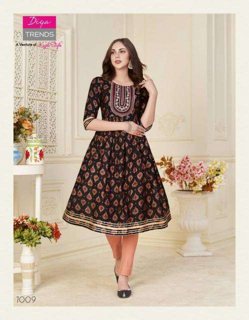 Diya trends fashion samora vol.1 Delhi kurti market