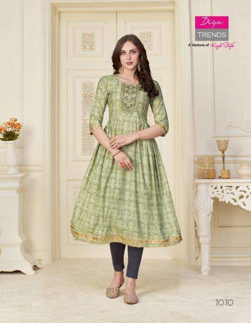 Diya trends fashion samora vol.1 Delhi kurti market