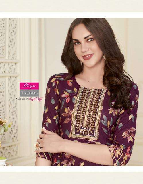 Diya trends fashion samora vol.1 Delhi kurti market