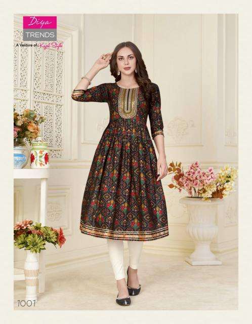 Diya trends fashion samora vol.1 Delhi kurti market
