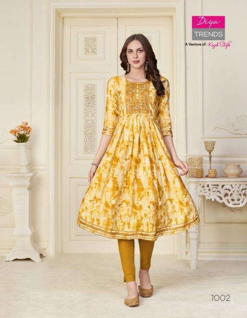 Diya trends fashion samora vol.1 Delhi kurti market