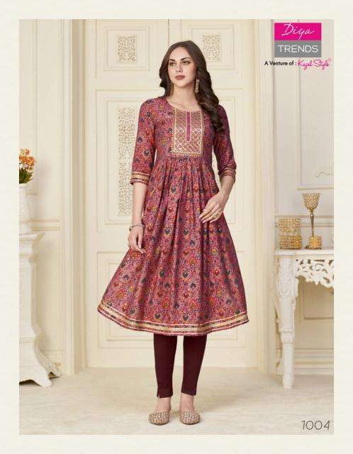 Diya trends fashion samora vol.1 Delhi kurti market