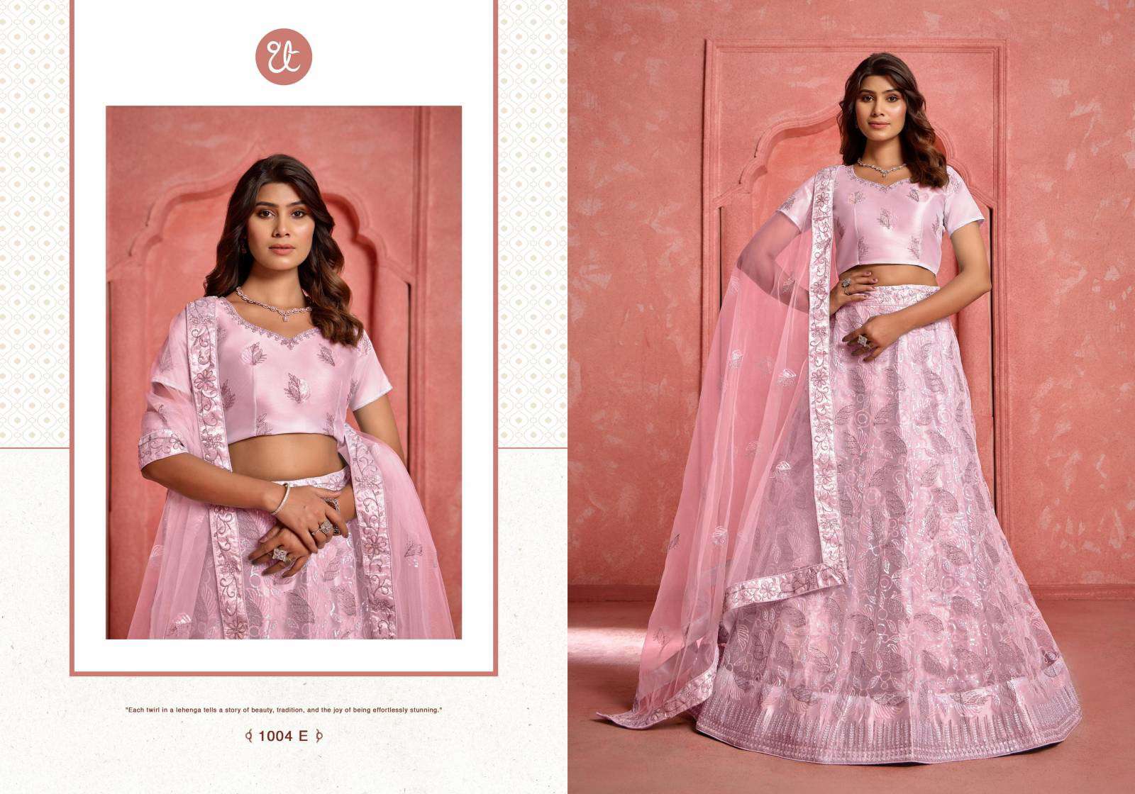 Eeva Vol 3 Indian wedding Lehengha choli wholesale suppliers