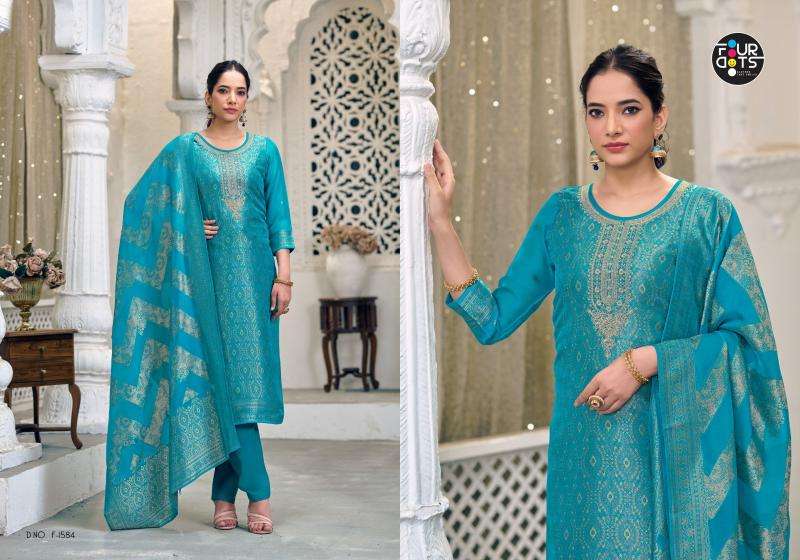 Fourdots lekha Fancy dress material wholesale in Gujarat