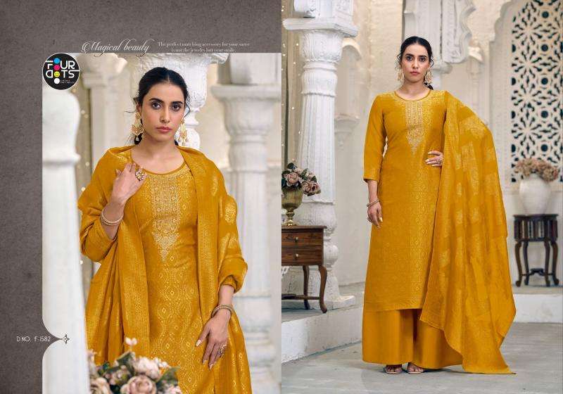 Fourdots lekha Fancy dress material wholesale in Gujarat