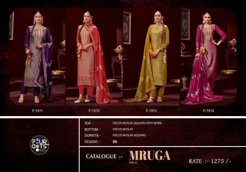 Fourdots mruga vol 2 Dress material suppliers