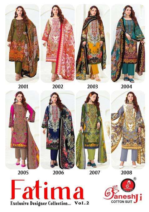 Ganeshji fatima vol-2 Dress material manufacturers in Hyderabad
