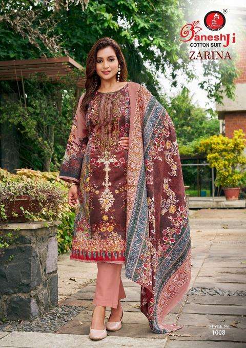 Ganeshji zarina vol-1 Designer dress materials in Hyderabad