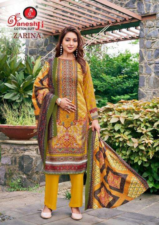 Ganeshji zarina vol-1 Designer dress materials in Hyderabad