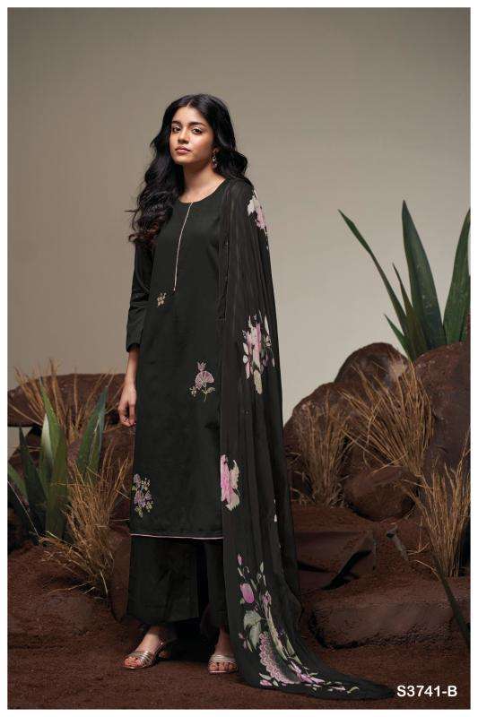 Ganga agatha 3741 Wholesale dress materials for boutique