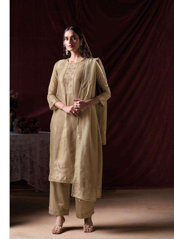 Ganga arnisa Designer dress material wholesale