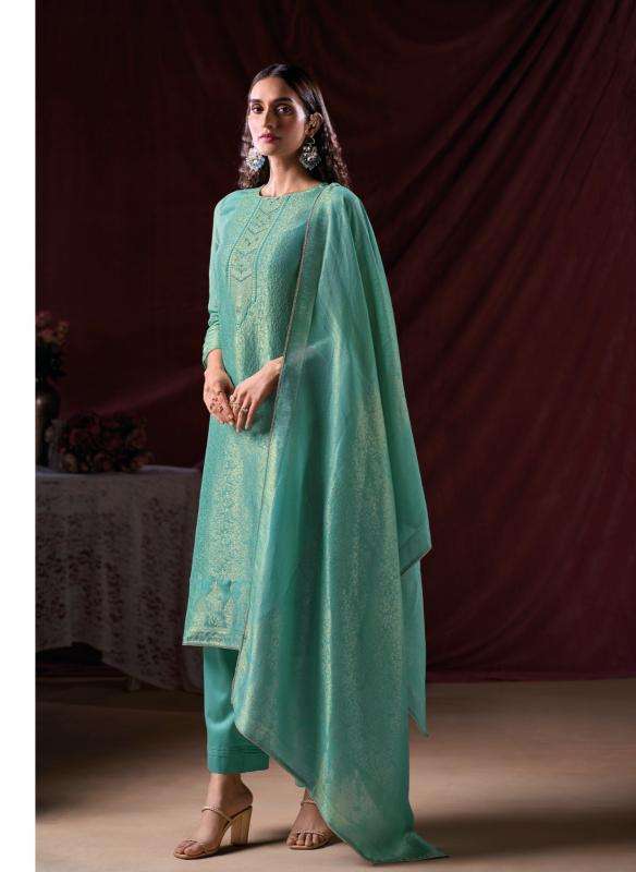Ganga arnisa Designer dress material wholesale