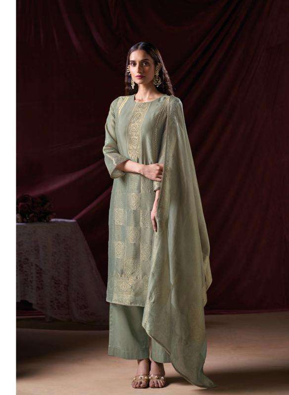 Ganga arnisa Designer dress material wholesale