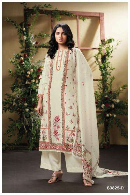 Ganga melfey 3825 Surat dress material wholesale market