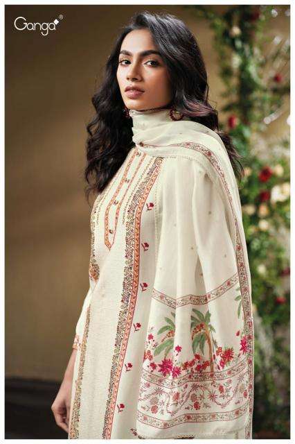 Ganga melfey 3825 Surat dress material wholesale market