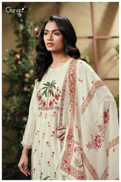 Ganga melfey 3825 Surat dress material wholesale market