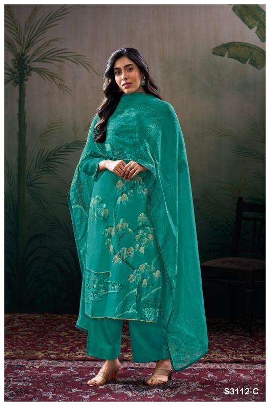 Ganga tansi 3112 Wholesale dress material market