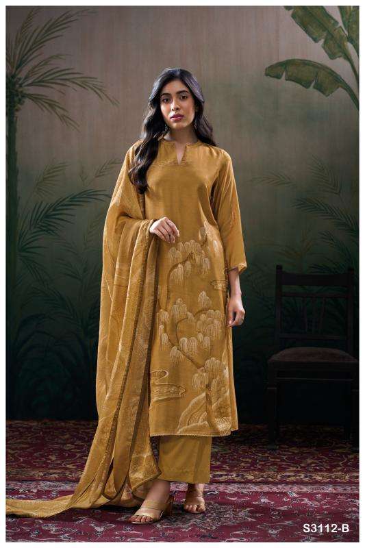 Ganga tansi 3112 Wholesale dress material market