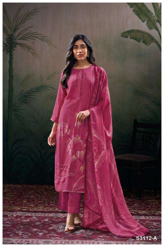 Ganga tansi 3112 Wholesale dress material market