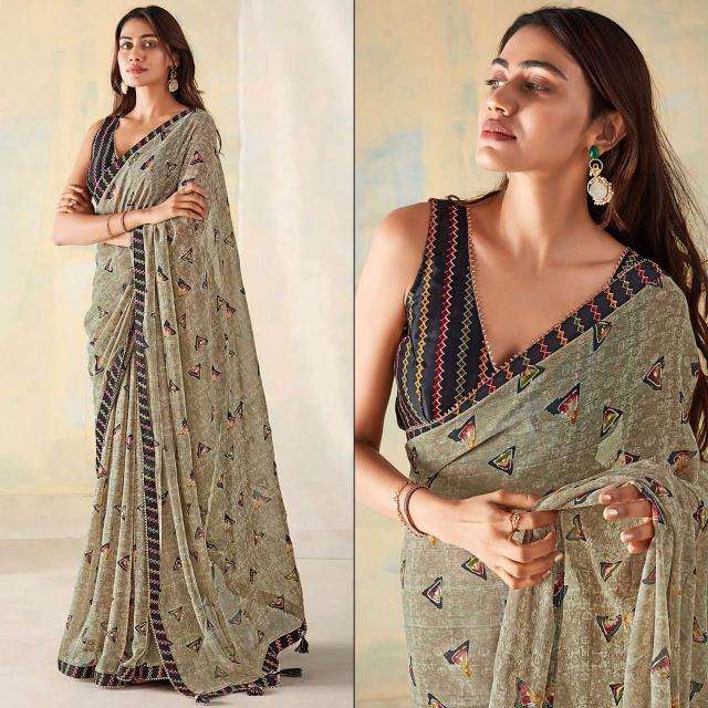 GC georgette silk Wholesale saree dealers