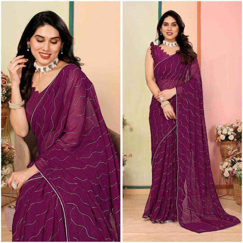 GC soft georgette Saree manufacturers in Mumbai