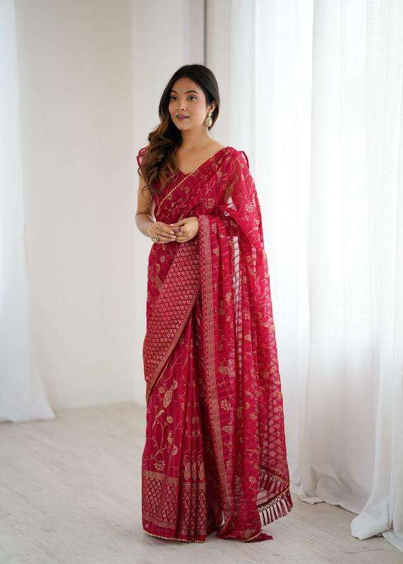 GC soft georgette Wholesale saree market