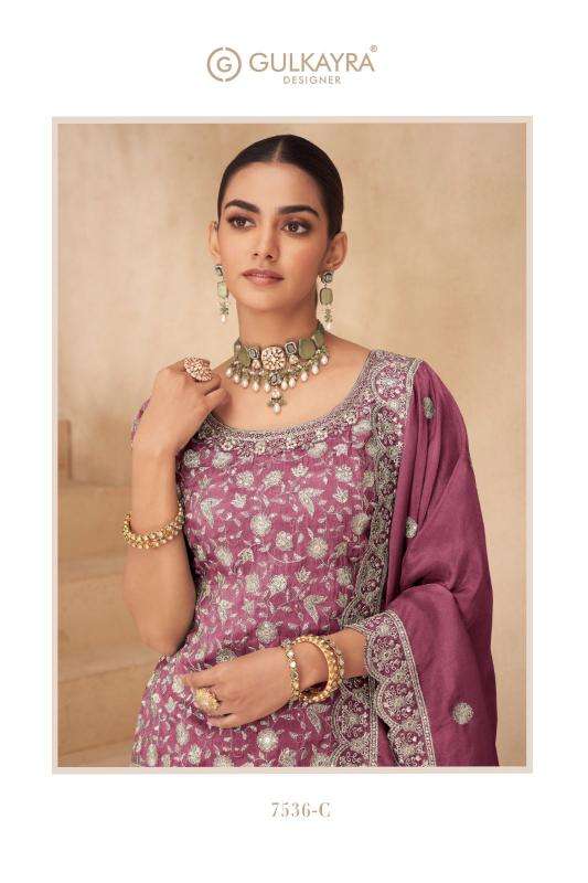 Gulkayra designer suhana salwar suit manufacturers in Surat
