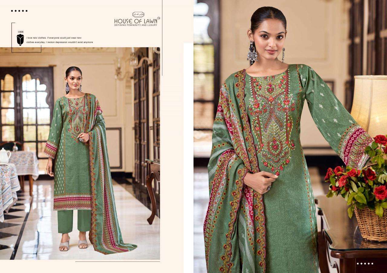House of lawn bin saeed dress materials wholesale