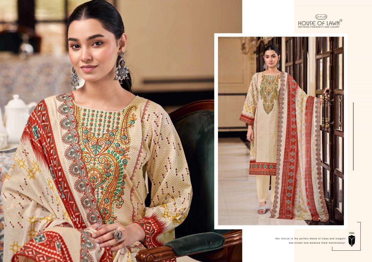 House of lawn bin saeed dress materials wholesale