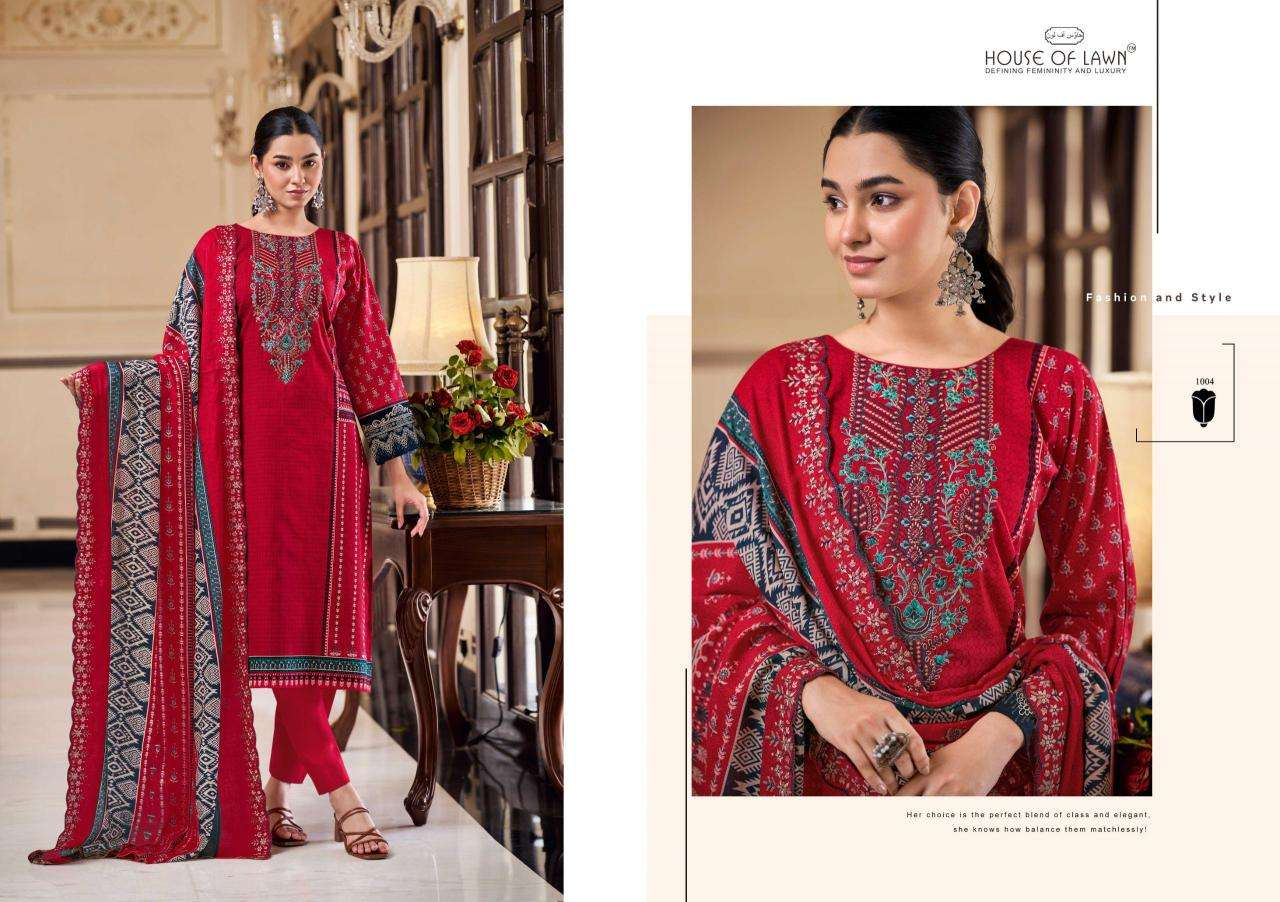 House of lawn bin saeed dress materials wholesale