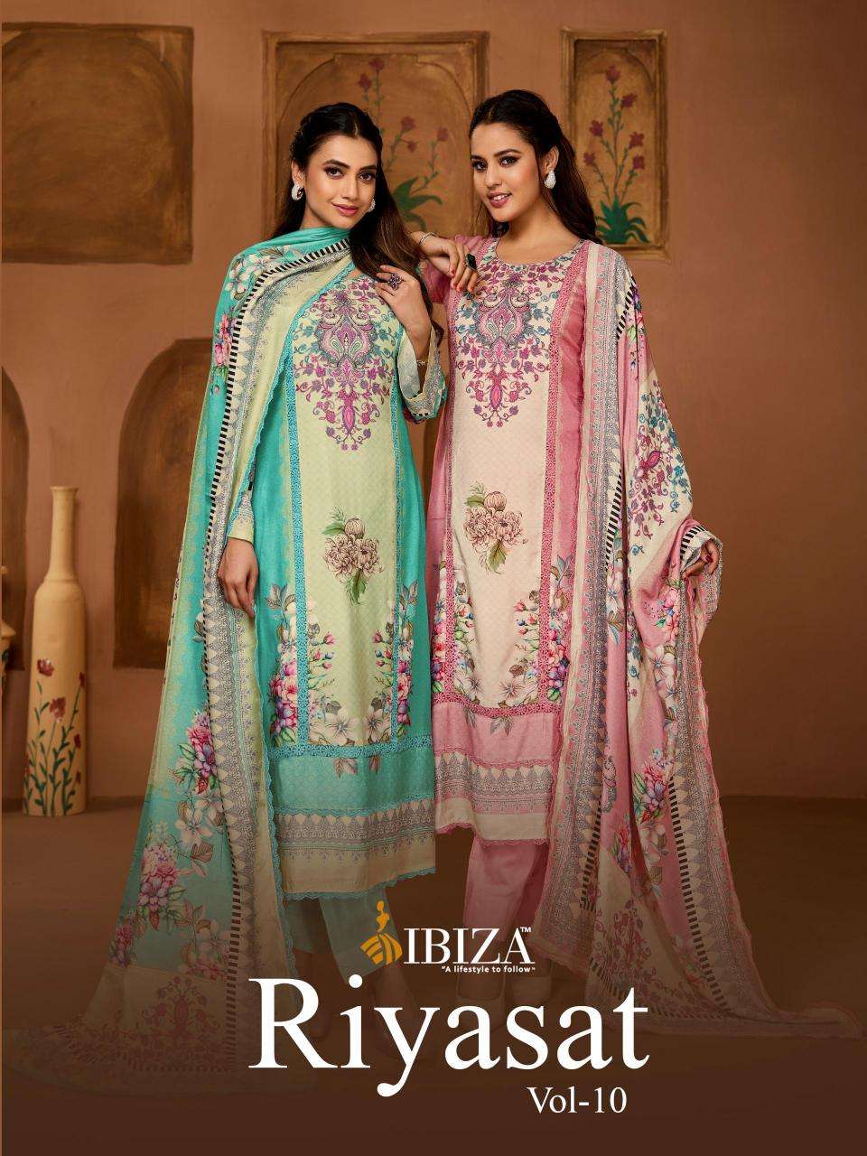 Ibiza riyasat vol 10 Wholesale dress materials online