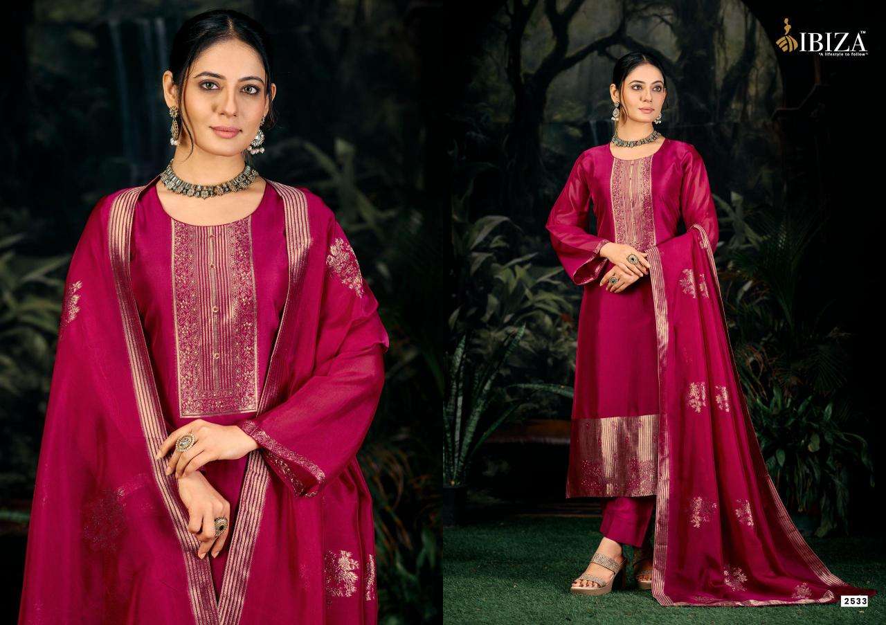 Ibiza sindoor silk Indian dress material wholesale market