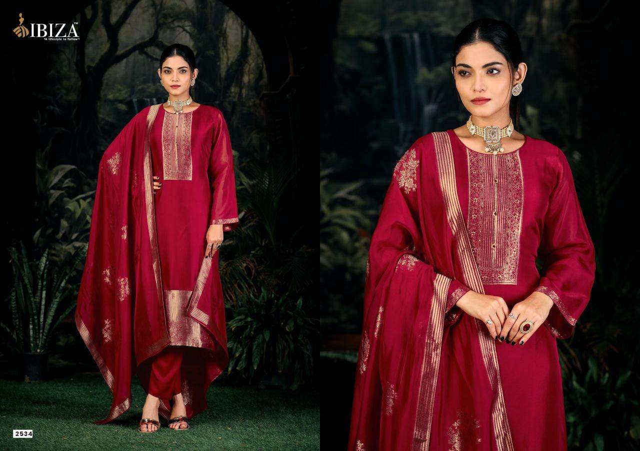 Ibiza sindoor silk Indian dress material wholesale market