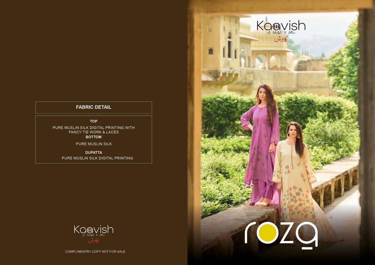 Kaavish roza Party wear dress material wholesale