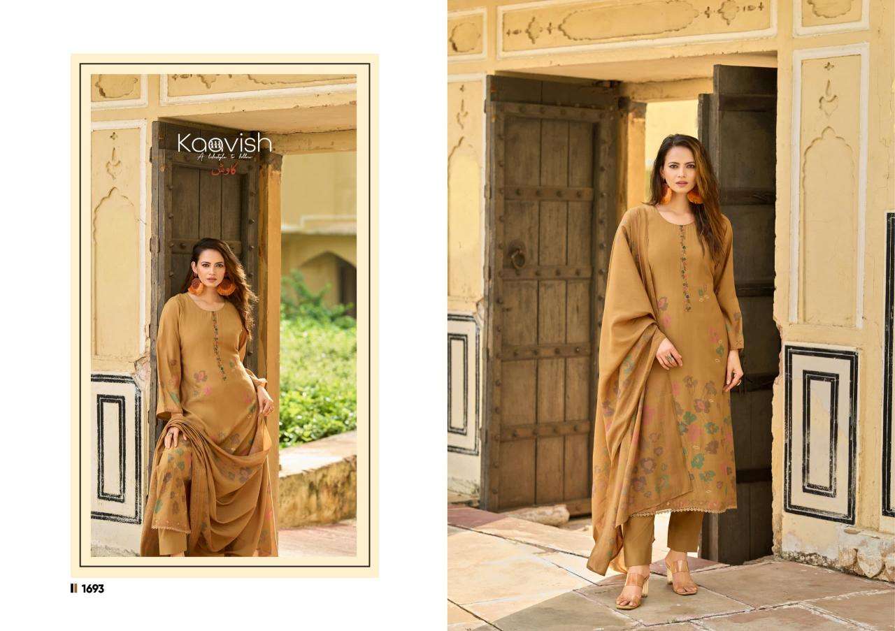 Kaavish roza Party wear dress material wholesale