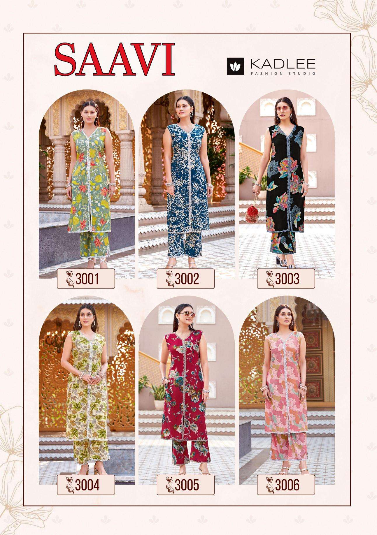 Kadlee saavi coord set Designer kurti wholesale in Kolkata