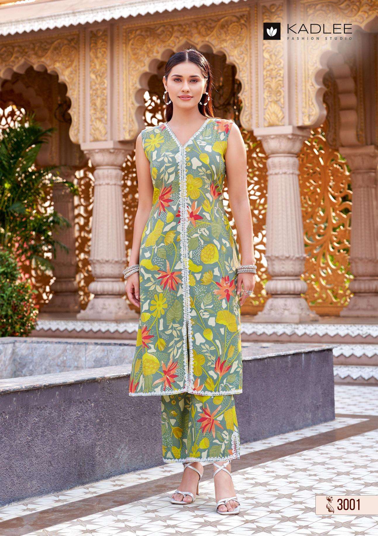 Kadlee saavi coord set Designer kurti wholesale in Kolkata