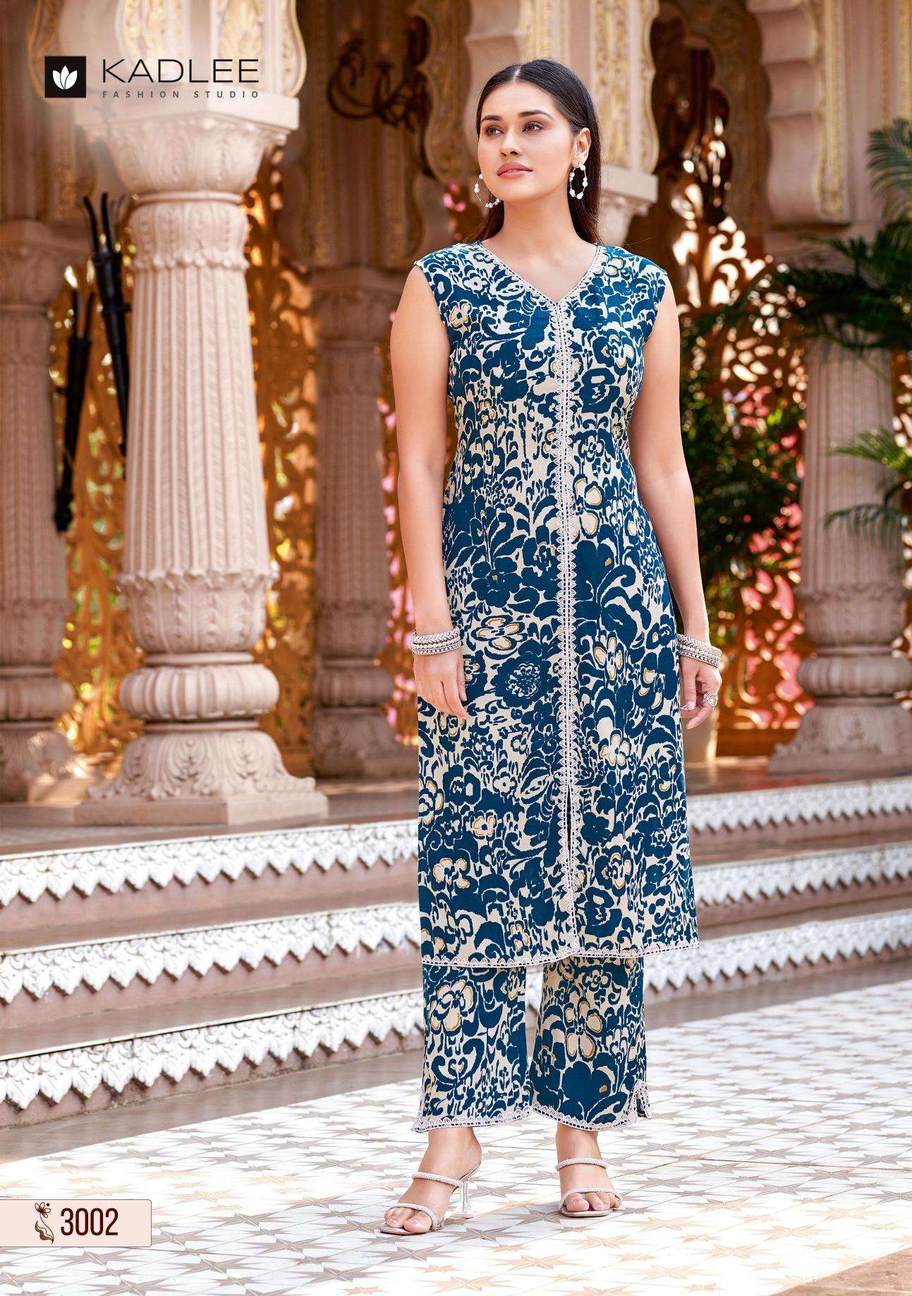 Kadlee saavi coord set Designer kurti wholesale in Kolkata