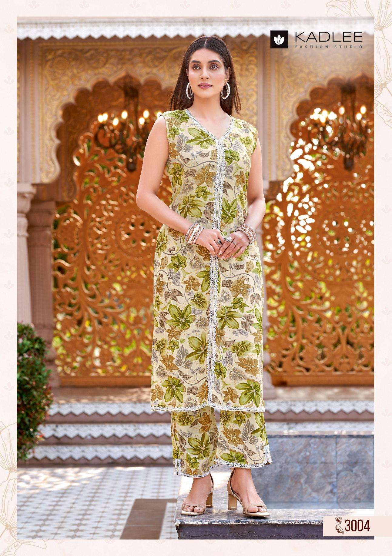 Kadlee saavi coord set Designer kurti wholesale in Kolkata