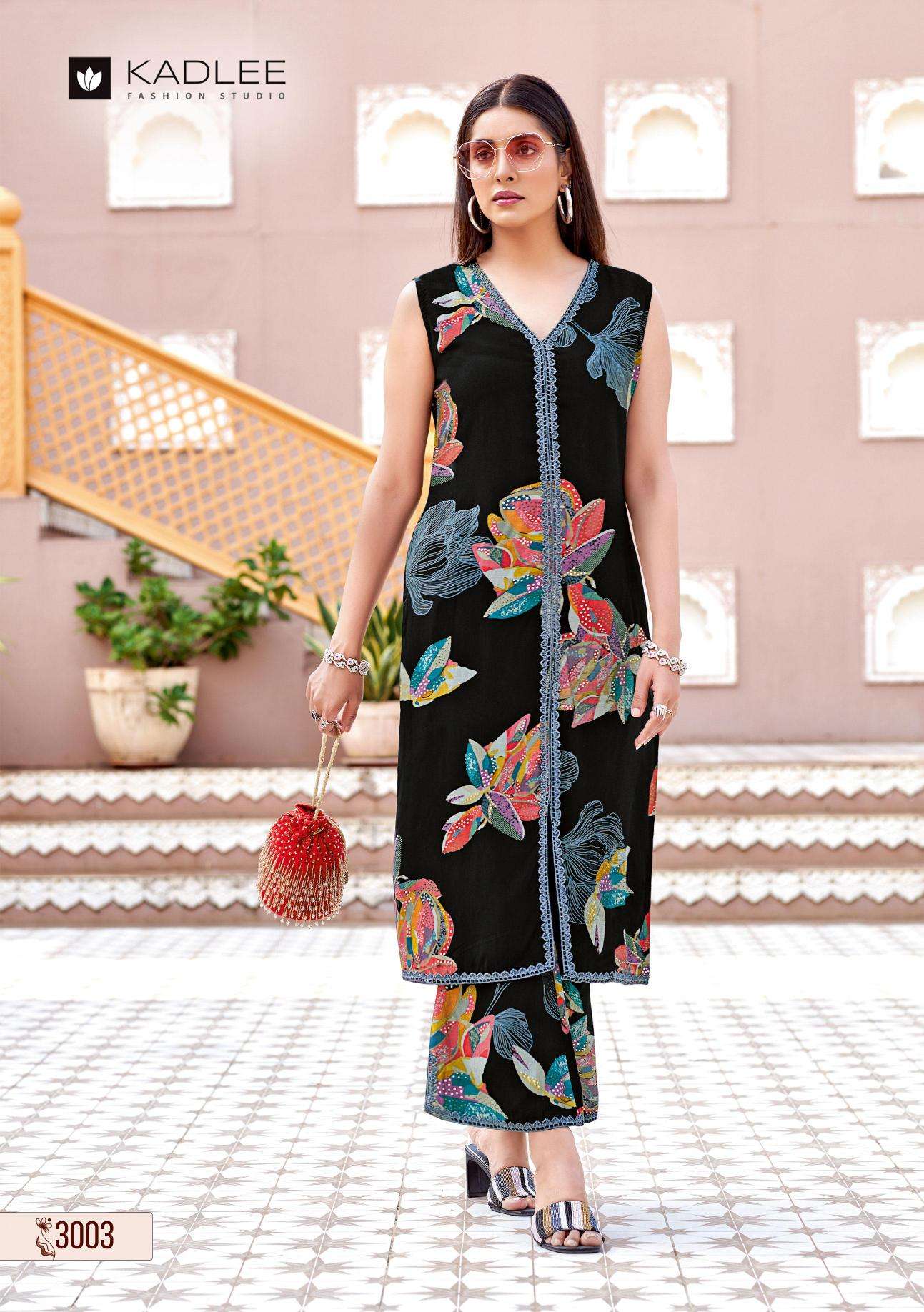 Kadlee saavi coord set Designer kurti wholesale in Kolkata