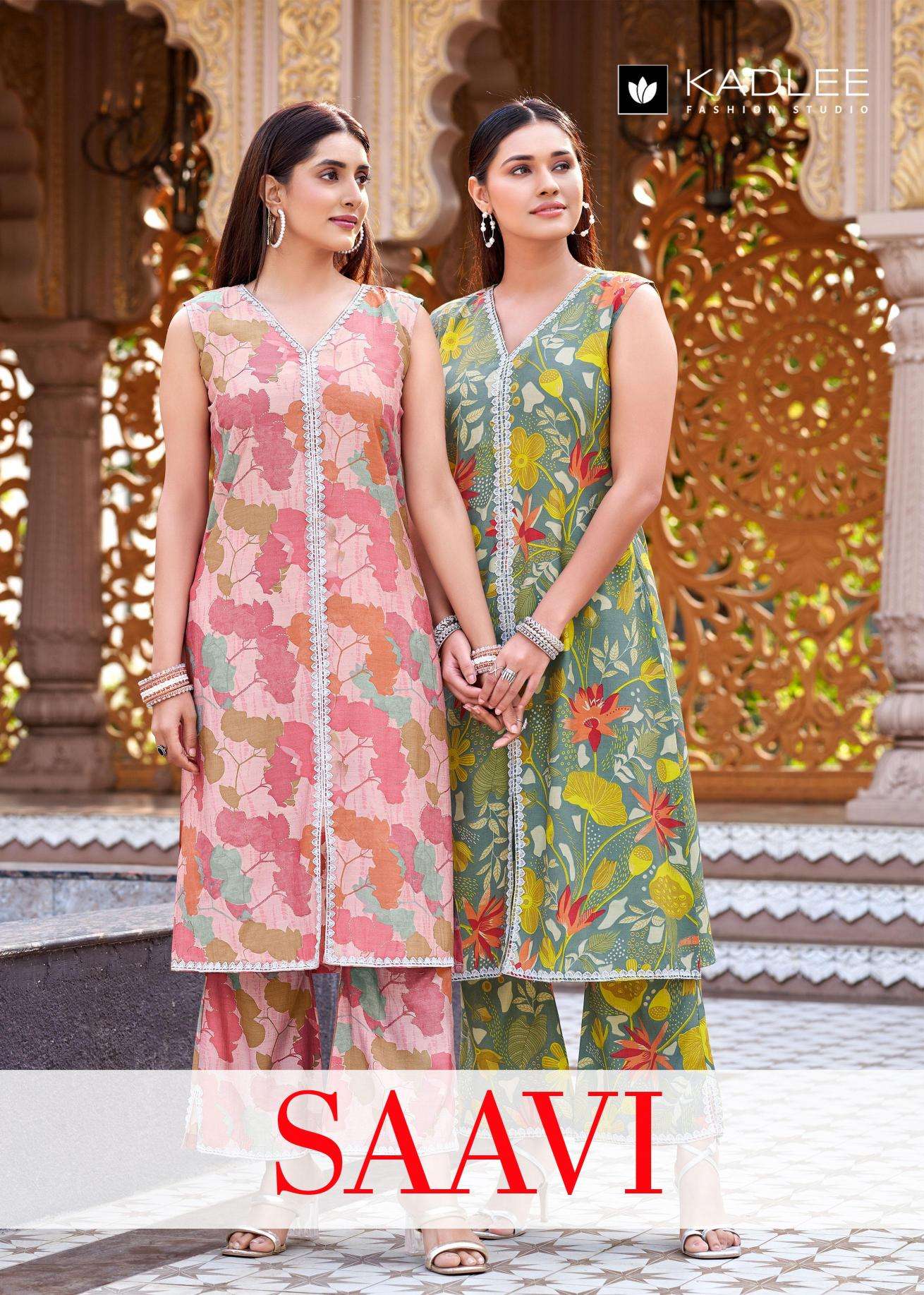 Kadlee saavi coord set Designer kurti wholesale in Kolkata