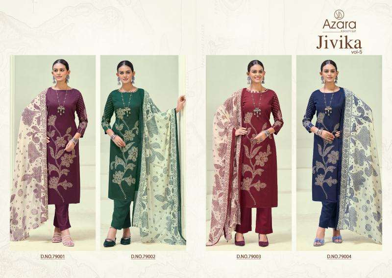 Karma azara jivika 5 Online dress material shopping in Kolkata