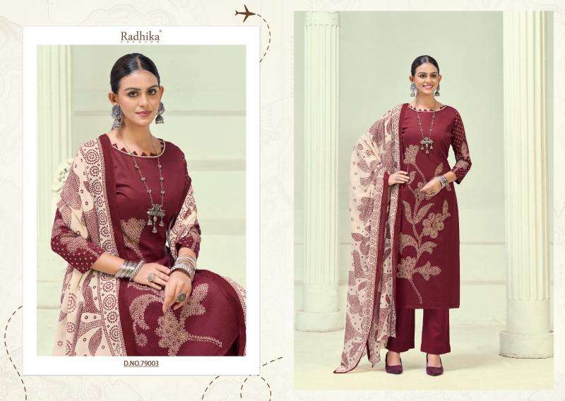Karma azara jivika 5 Online dress material shopping in Kolkata