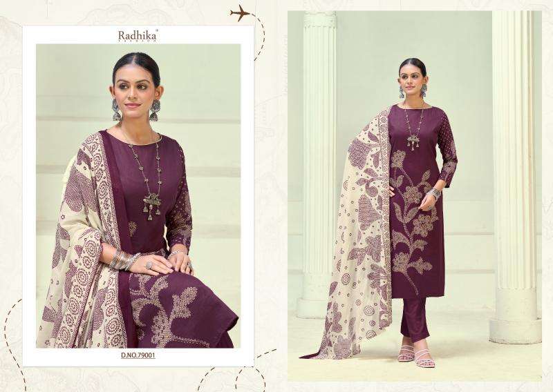 Karma azara jivika 5 Online dress material shopping in Kolkata