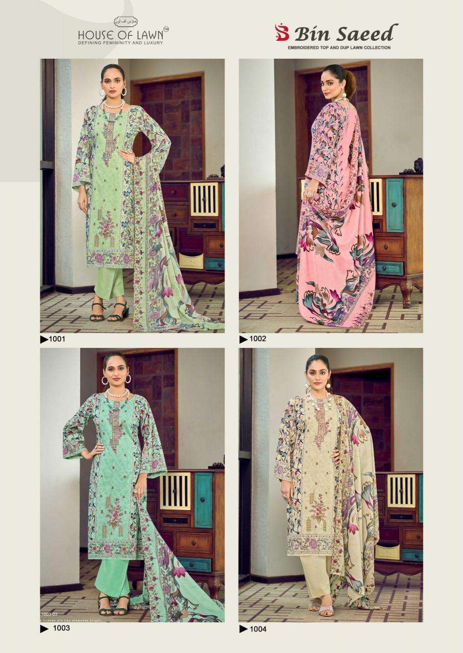 Karma house of lawn bin saeed Wholesale dress material suppliers in West Bengal