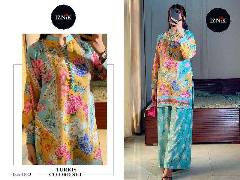 Karma iznik turkis coord set Kurti manufacturers in Mumbai